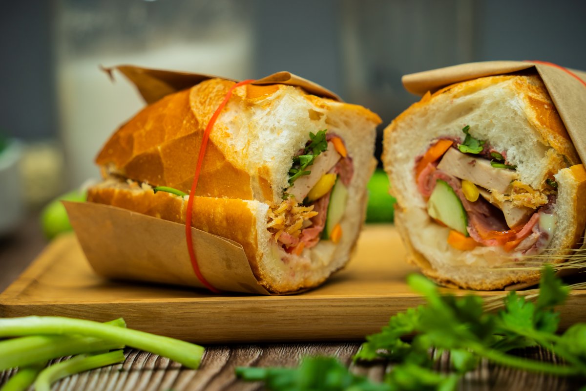 Banh mi sandwich