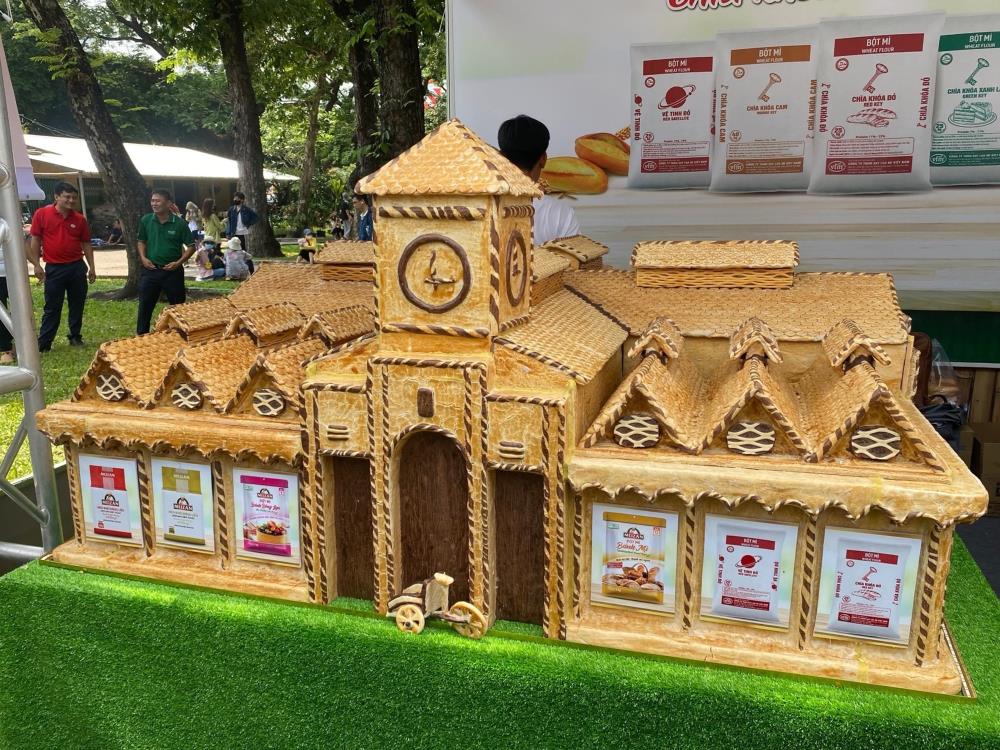A bread installation at this year’s Bánh Mì Festival