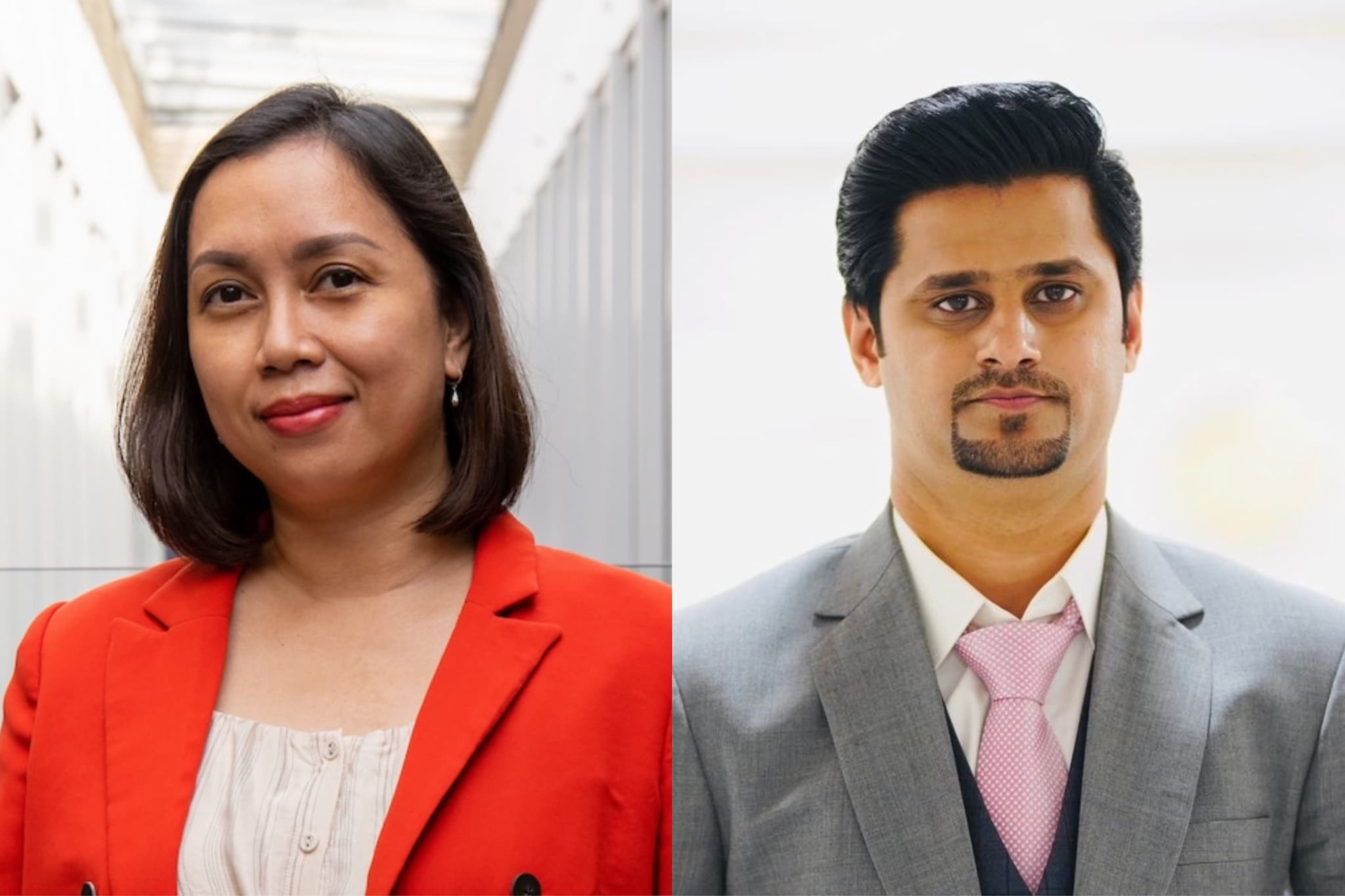 Tiến sĩ Alrence Halibas (trái) và Tiến sĩ Umair Akram (phải), giảng viên cấp cao ngành Digital Marketing, Đại học RMIT  