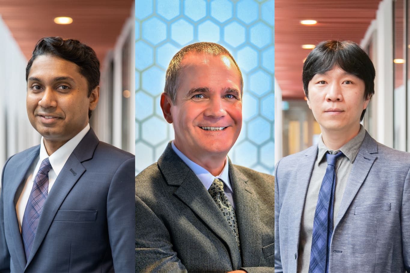 Từ trái qua: Ông Melvin Fernando, Tiến sĩ Scott McDonald, Tiến sĩ Jung Woo Han (Đại học RMIT Việt Nam) 