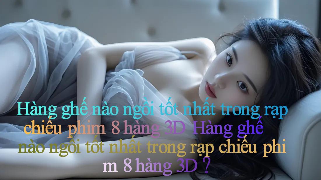 Hàng ghế nào ngồi tốt nhất trong rạp chiếu phim 8 hàng 3D： Hàng ghế nào ngồi tốt nhất trong rạp chiếu phim 8 hàng 3D？