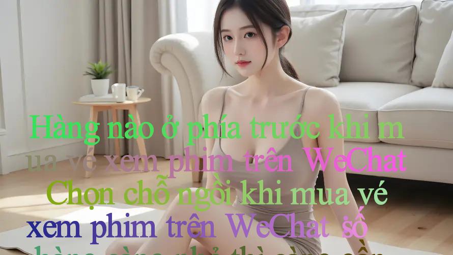 Hàng nào ở phía trước khi mua vé xem phim trên WeChat ｜ Chọn chỗ ngồi khi mua vé xem phim trên WeChat： số hàng càng nhỏ thì càng gần mặt trước